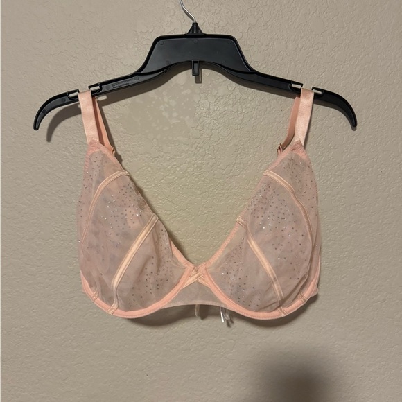 Playful Promises Nola Toffee Diamanté Underwire Bra | US 36I, UK 36G - Picture 4 of 13